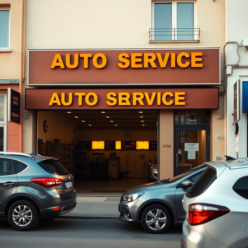 Fațada atelierului Astroespark pe Strada Caracal, Craiova
